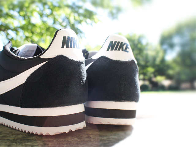 CLASSIC CORTEZ NYLON “BLACK/WHITE” - 04