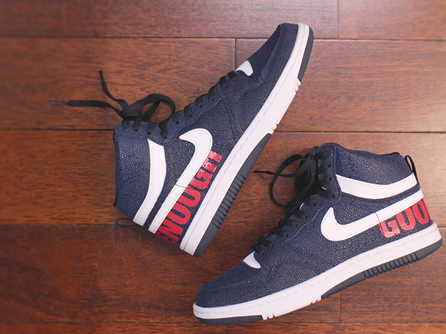 NIKE COURT FORCE SP FRAGMENT “OBSIDIAN/WHITE” - 02