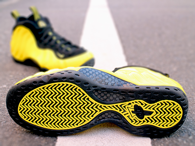 NIKE AIR FOAMPOSITE ONE “OPTI YELLOW/OPTI YELLOW-BLACK” - 05