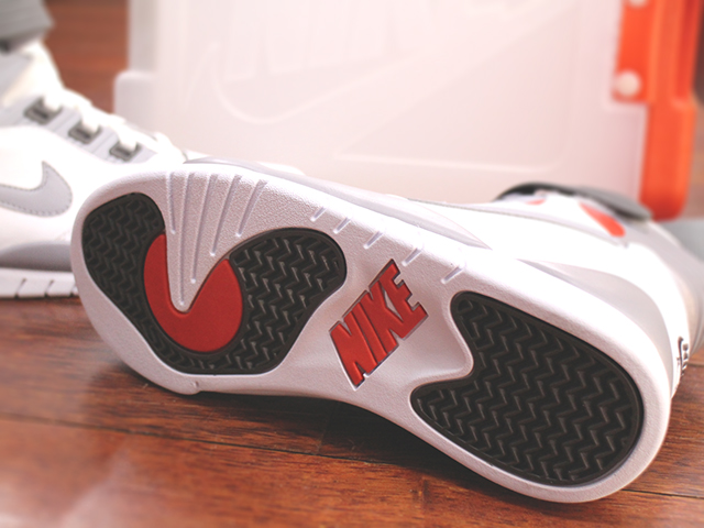 NIKE AIR PRESSURE “WHITE/CEMENT GREY” - 05