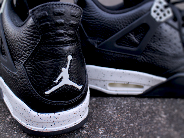 NIKE AIR JORDAN 4 RETRO LS “OREO/BLACK/TECH GREY-BLACK” - 04