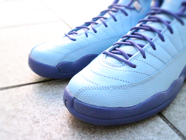 NIKE AIR JORDAN 12 RETRO GG “BLUECAP/METALLIC SILVER” - 03