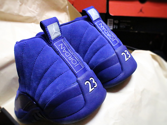 NIKE AIR JORDAN 12 RETRO “DEEP ROYAL/DEEP ROYAL-BLACK” - 05