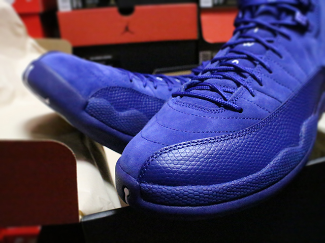 NIKE AIR JORDAN 12 RETRO “DEEP ROYAL/DEEP ROYAL-BLACK” - 03