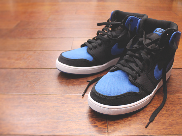 NIKE AIR JORDAN 1 KO HIGH OG “BLACK/SPORT BLUE-BLACK” - 01