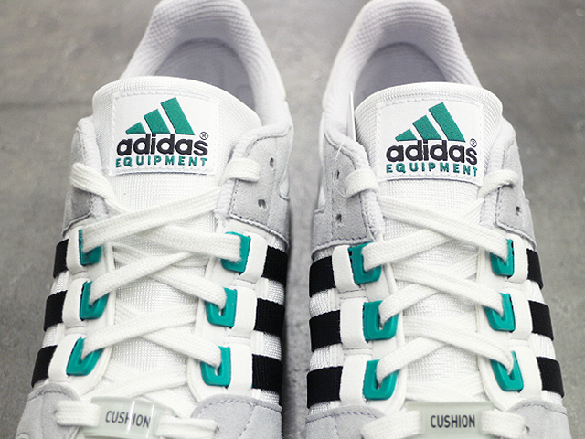 ADIDAS EQT RNG CUSHION 93 “WHITE/BLACK/GREEN” - 03