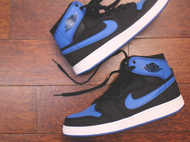 NIKE AIR JORDAN 1 KO HIGH OG “BLACK/SPORT BLUE-BLACK” - 02