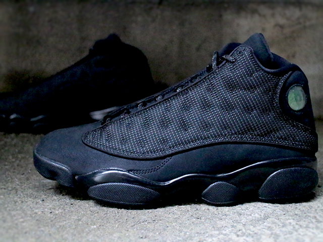 NIKE AIR JORDAN 13 RETRO “BLACK CAT/ BLACK/BLACK-ANTHRACITE” - 02