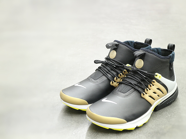 NIKE AIR PRESTO MID UTILITY “BLACK/YELLOW STREAK” - 01