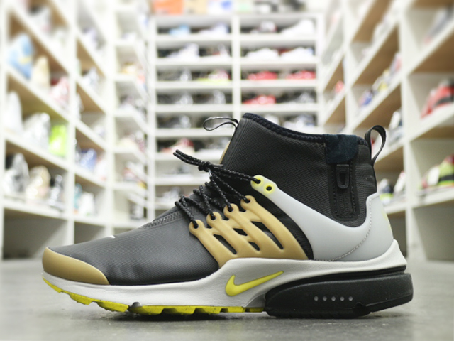 NIKE AIR PRESTO MID UTILITY “BLACK/YELLOW STREAK” - 02