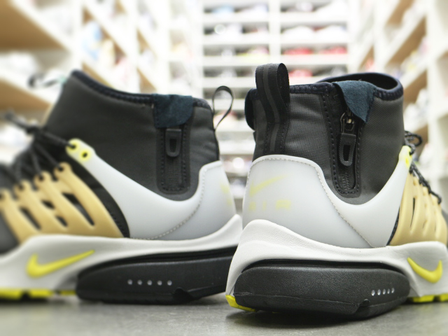 NIKE AIR PRESTO MID UTILITY “BLACK/YELLOW STREAK” - 04