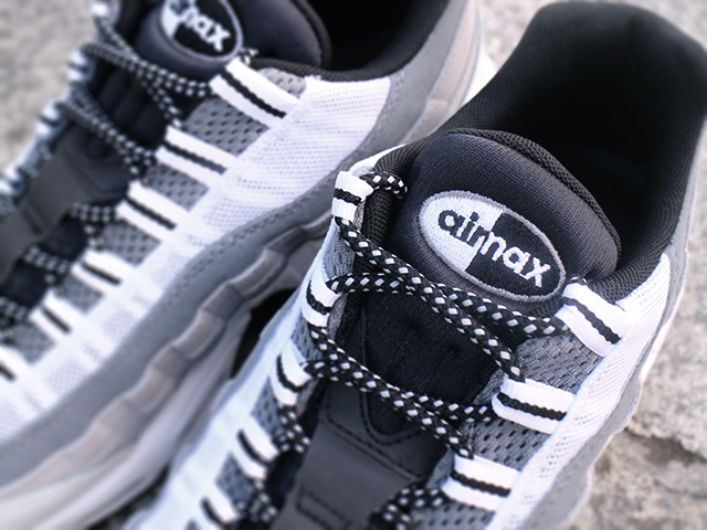 NIKE AIR MAX 95 ESSENTIAL “WHITE/BLACK-WOLF GREY” - 03