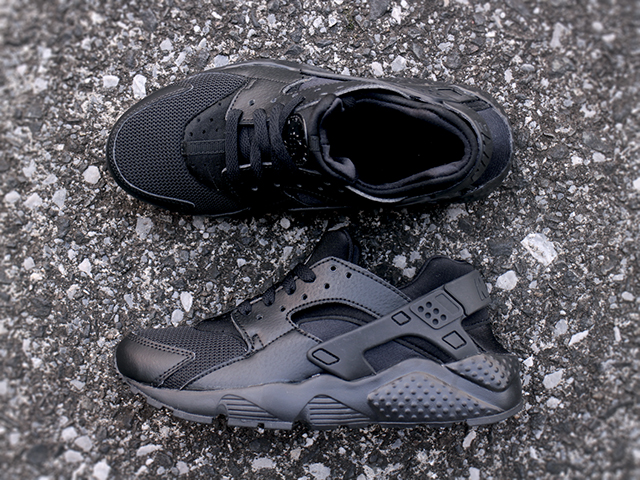 NIKE HUARACHE RUN (GS) “BLACK” - 02