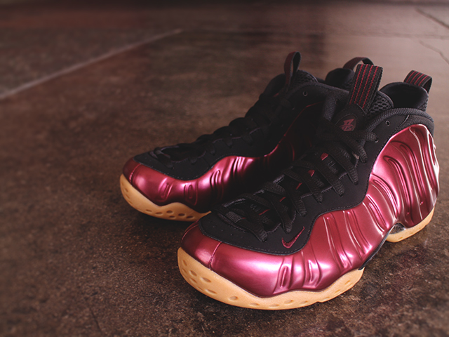 AIR FOAMPOSITE ONE “NIGHT MAROON/BLACK-GUM” - 01