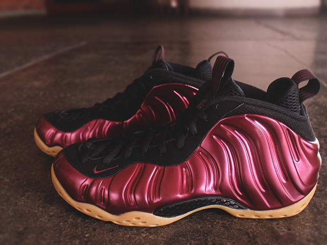 AIR FOAMPOSITE ONE “NIGHT MAROON/BLACK-GUM” - 02