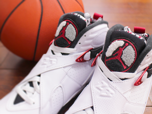 NIKE AIR JORDAN 8 RETEO “ALTERNATE93/WHITE/GYM RED-BLACK-WOLF GREY” - 03