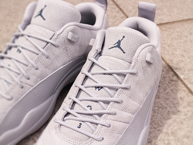 NIKE AIR JORDAN 12 RETRO LOW “WOLF GREY/ARMORY NAVY” - 03