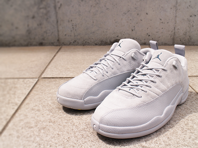 NIKE AIR JORDAN 12 RETRO LOW “WOLF GREY/ARMORY NAVY” - 01