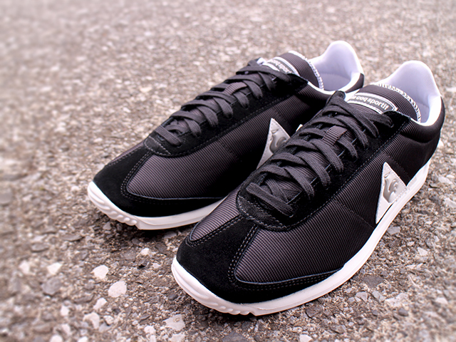 LE COQ SPORTIF QUARTZ NYLON “BLACK/WHITE” - 01