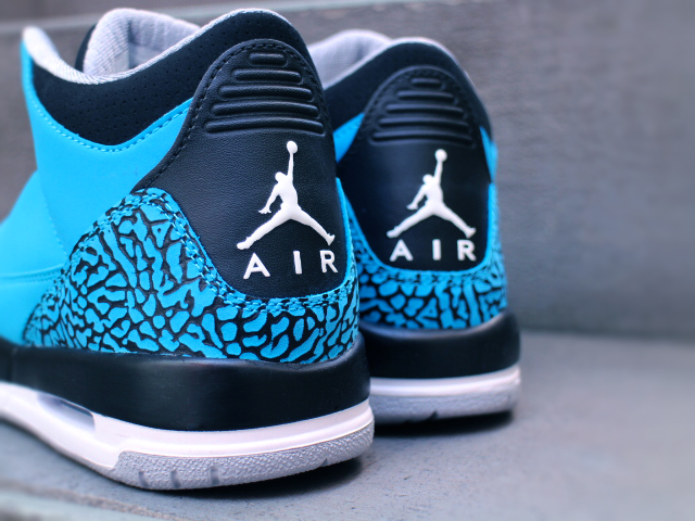 NIKE AIR JORDAN 3 RETRO BG “DARK POWDER BLUE/WHITE” - 03