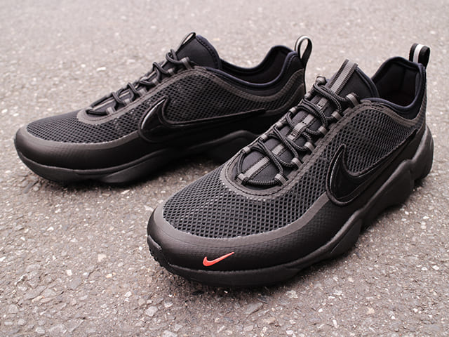 NIKE AIR ZOOM SPIRIDON ULTRA “BLACK/BLACK-BRIGHT-CRMSON” - 05