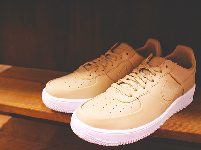 NIKE AIR FORCE 1 ULTRAFORCE LTHR “LINEN/LINEN-WHITE” - 01