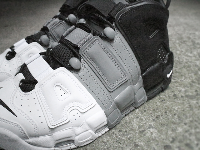 NIKE AIR MORE UPTEMPO 96 “BLACK/BLACK/COOL GREY/WHITE” - 03