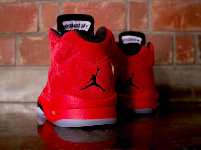 NIKE AIR JORDAN 5 RETRO “UNIVERSITY RED/BLACK” - 04