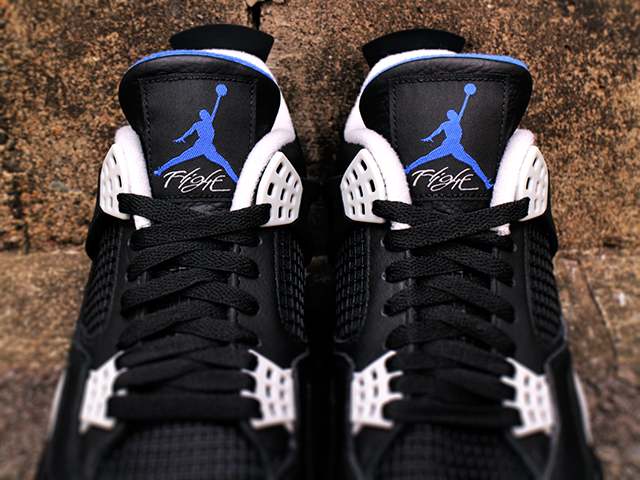 NIKE AIR JORDAN 4 RETRO “ALTERNATE MOTORSPORTS/BLACK/GAME-ROYAL-MATTE” - 03