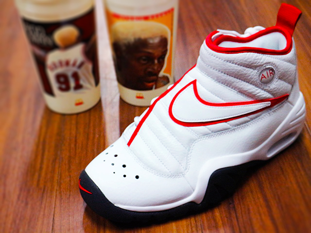 NIKE AIR SHAKE NDESTRUKT”WHITE-RED-BLACK” - 03