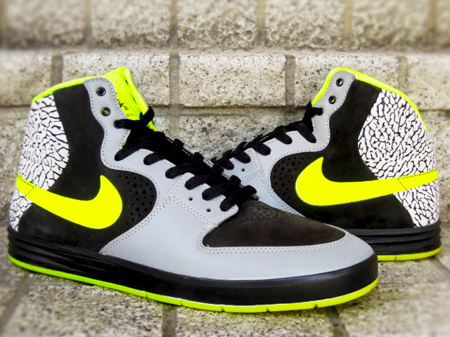 NIKE PAUL RODRIGUEZ 7 HIGH PRM “3M-BLACK-YELLOW/112PACK” - 05