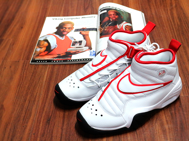 NIKE AIR SHAKE NDESTRUKT”WHITE-RED-BLACK” - 01