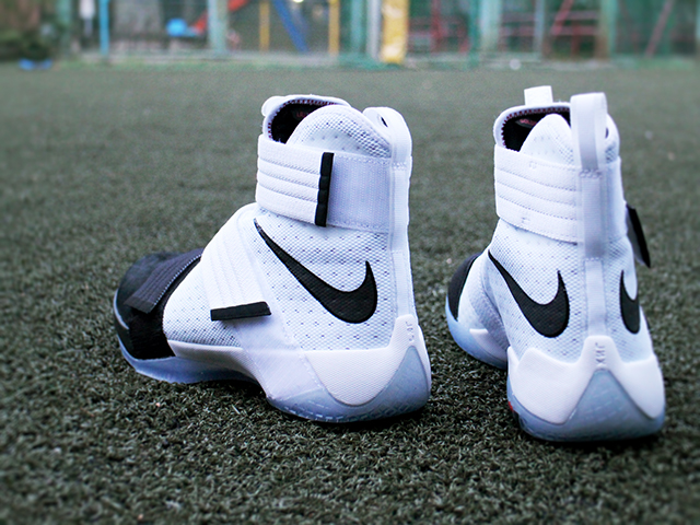 NIKE LEBRON SOLDIER 10 SFG EP WHITE/BLACK - 04