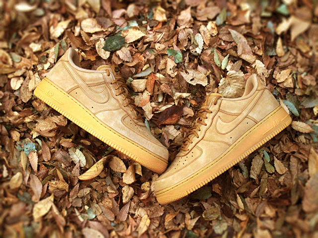 NIKE AIR FORCE 1 ’07 PREMIUM WB “FLAX” - 01