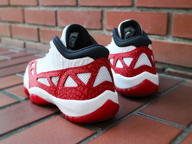 AIR JORDAN 11 RETRO LOW IE “WHITE/GYM RED 2017” - 04