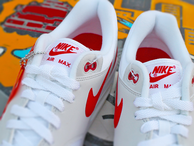 AIR MAX 1 ANNIVERSARY ”WHITE/UNIVERSITY RED” - 05