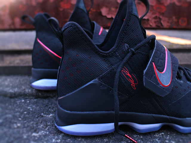 LEBRON 14 “BLACK-UNIVERSITY RED” - 05