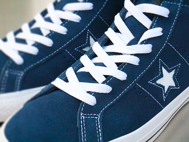 CONS SKATE ONE STAR PRO SUEDE MID “NAVY/WHITE” - 02