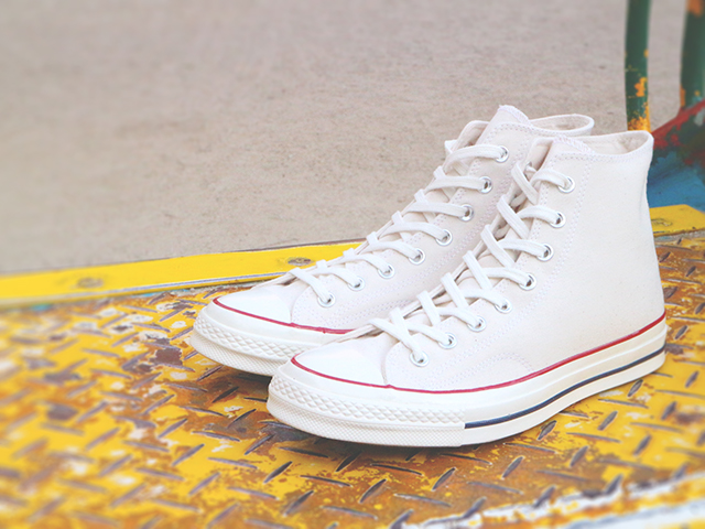 CHUCK TAYLOR ALL STAR 70 HI “PARCHMENT/生成” - 01