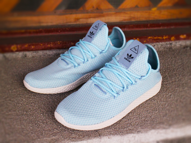 ADIDAS ORIGINALS PHARRELL WILLIAMS TENNIS HU”ICE BLUE” - 05