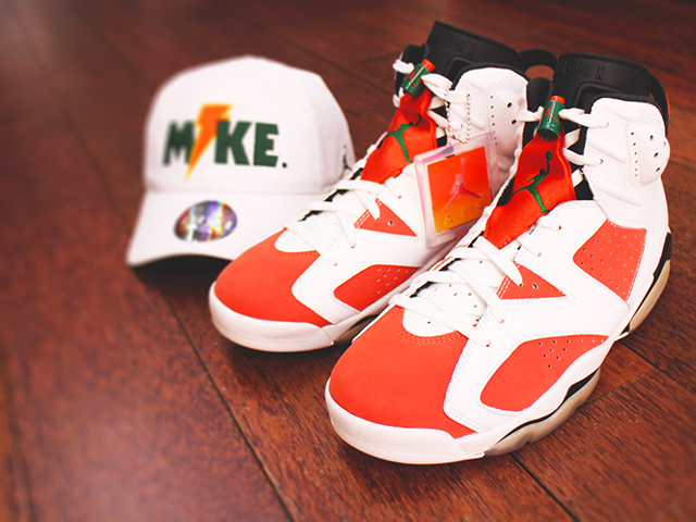 AIR JORDAN 6 RETRO”GATORADE/Be Like Mike” - 01