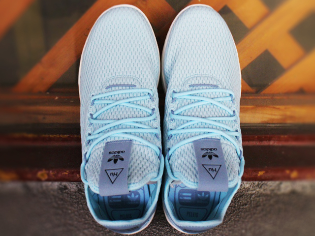 ADIDAS ORIGINALS PHARRELL WILLIAMS TENNIS HU”ICE BLUE” - 03