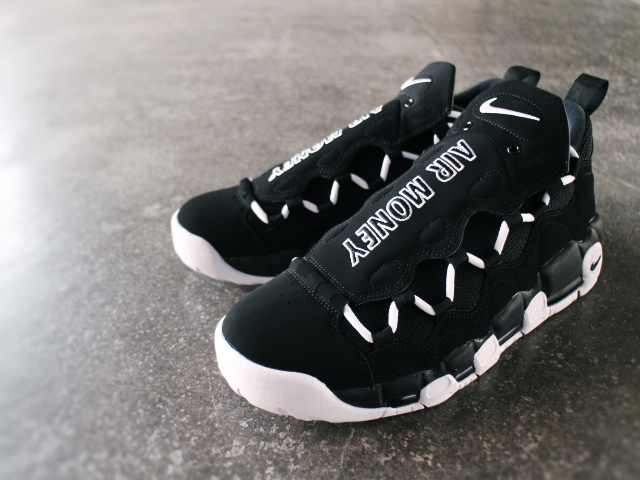 AIR MORE MONEY “BLACK/WHITE” - 01