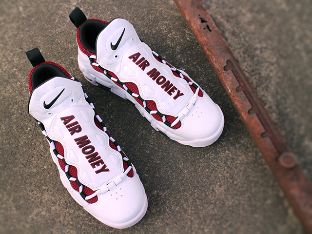 AIR MORE MONEY “WHITE/BLACK-TEAM RED” - 05