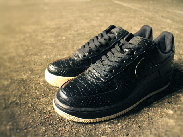 NIKE × Fragment Design AIR FORCE 1 LOW “UNRELEASED SAMPLE”BLACK/WHITE - 01