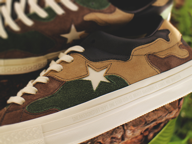 ONE STAR OX “SNEAKERSNSTUFF PATCH GREEN CAMO” - 03