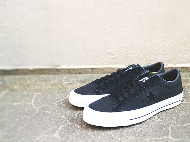 CONS ONE STAR CANVAS OX “ALMOST BLACK” - 01