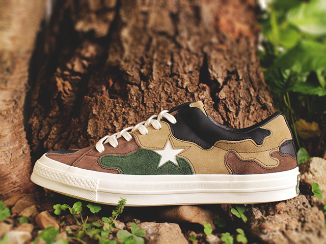 ONE STAR OX “SNEAKERSNSTUFF PATCH GREEN CAMO” - 02