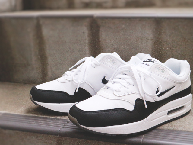 AIR MAX 1 PREMIUM SC “Jewel Swoosh” WHITE/BLACK - 01