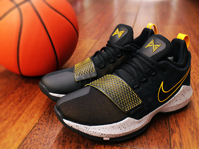 BASKETBALL PAUL GEORGE 1″BLACK/GOLD” - 01